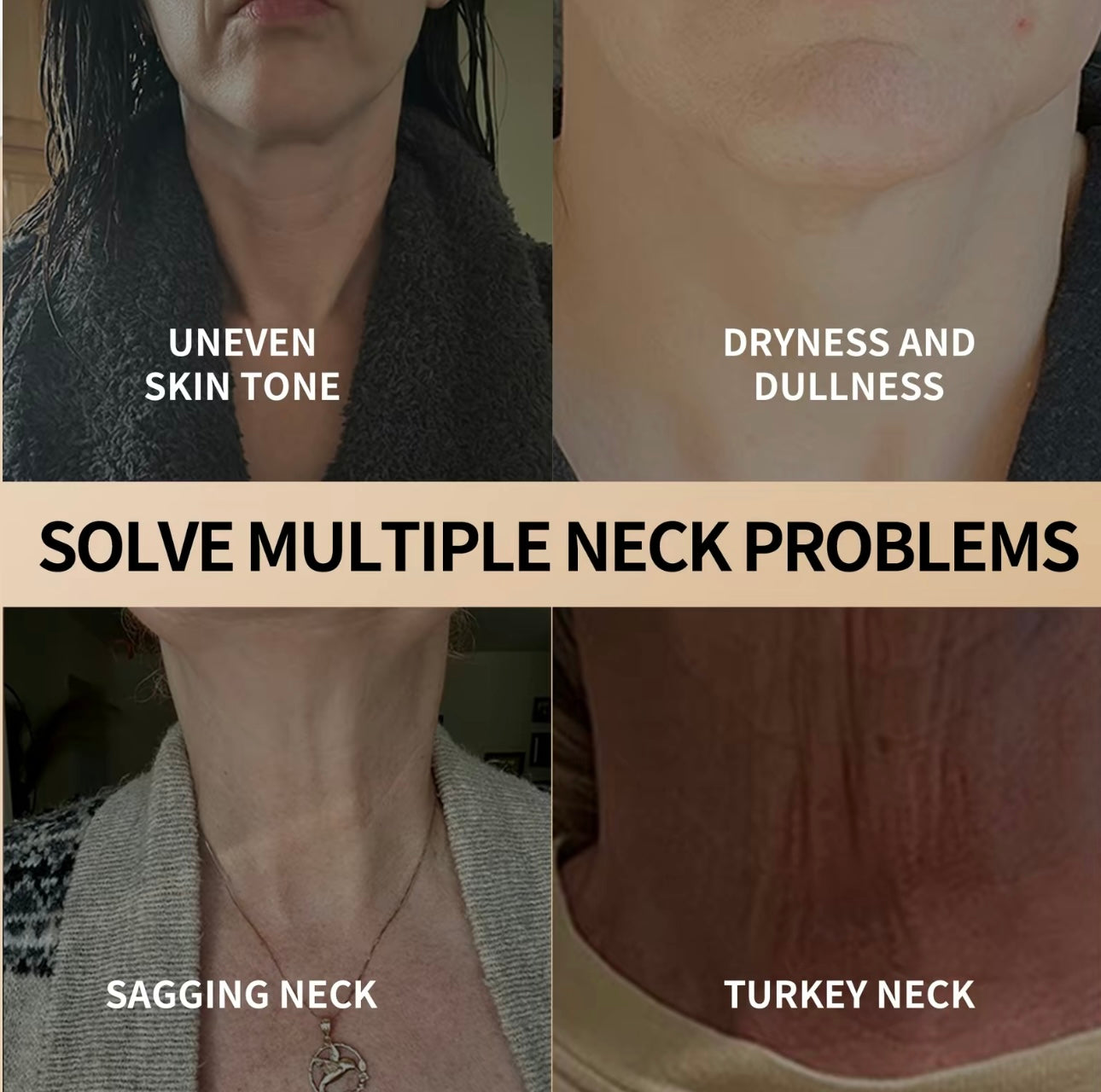 Eye + Neck Anti-aging tightening combo (Bye bye wrinkles & loose skin)