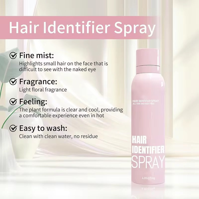 Hair Identifier Spray "Bye dull rough skin"