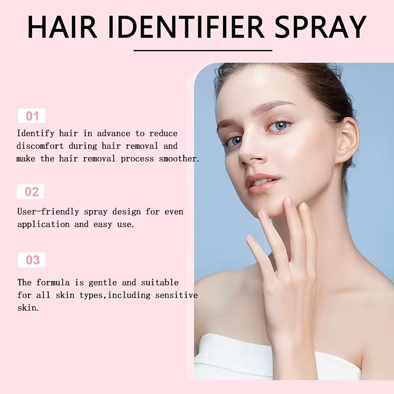 Hair Identifier Spray "Bye dull rough skin"