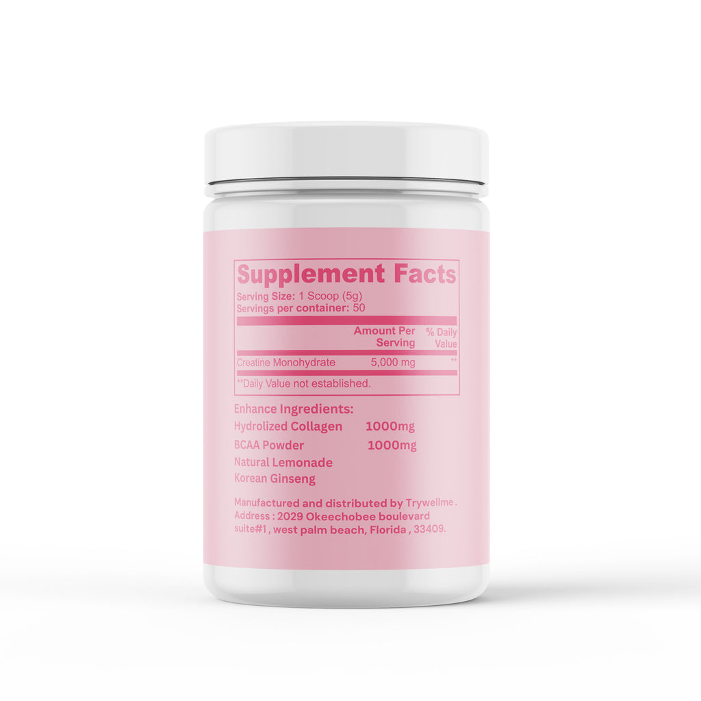 His Loss "Booty Builder" Creatine for women | Muscle, Gut & Skin Supplement.