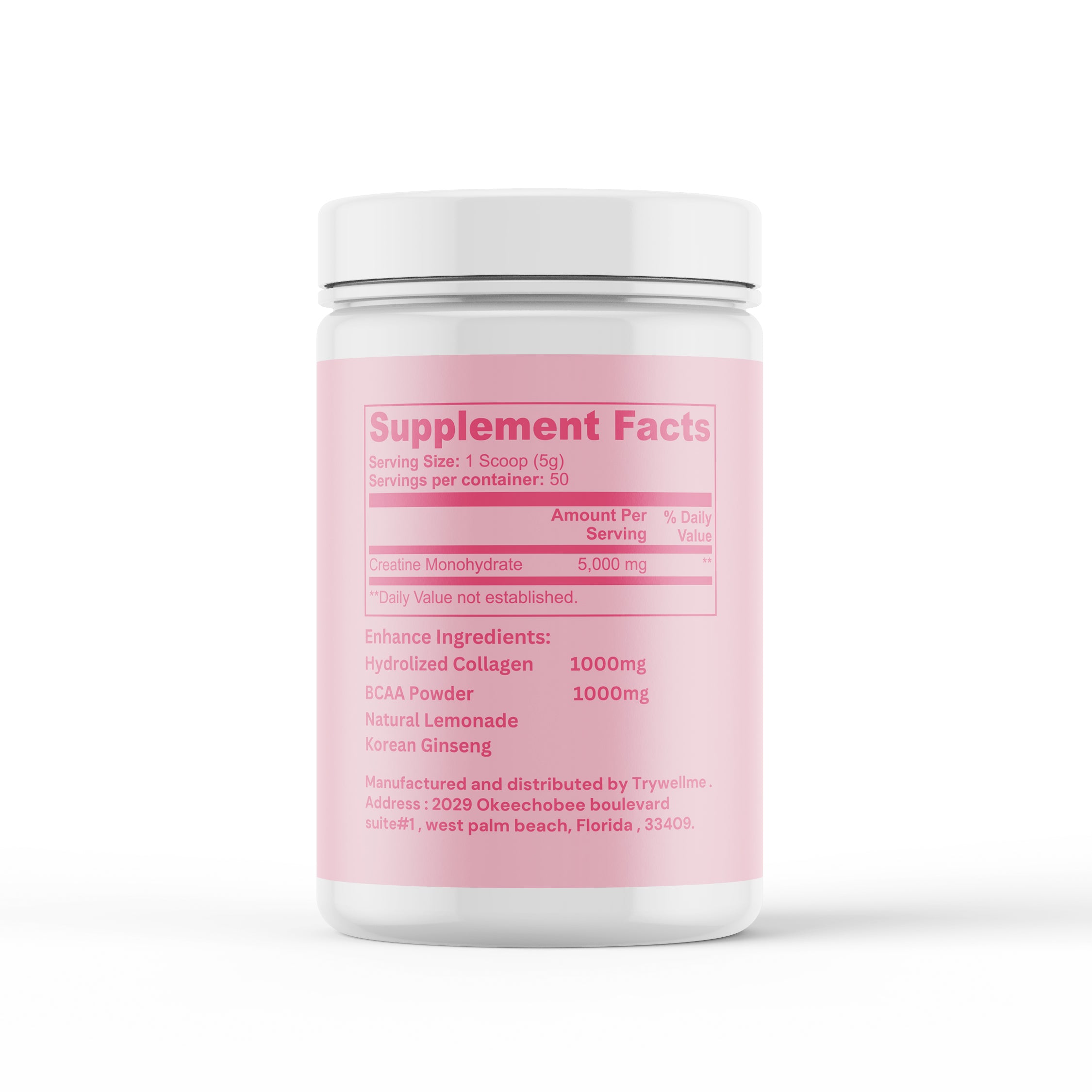 His Loss "Booty Builder" Creatine for women | Muscle, Gut & Skin Supplement.